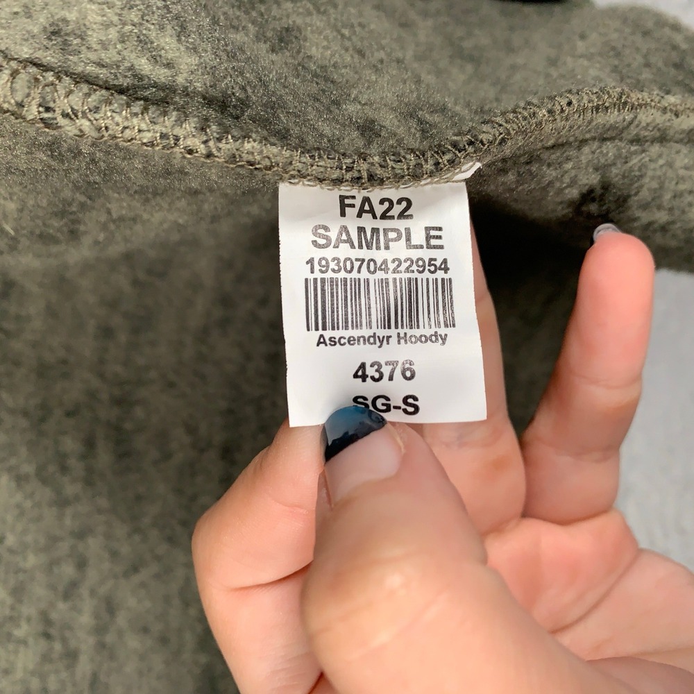 Kuhl Ascendyr Hoody Jacket Womens Small S Green Full Zip Fleece Outdoor Layering - Picture 6 of 10
